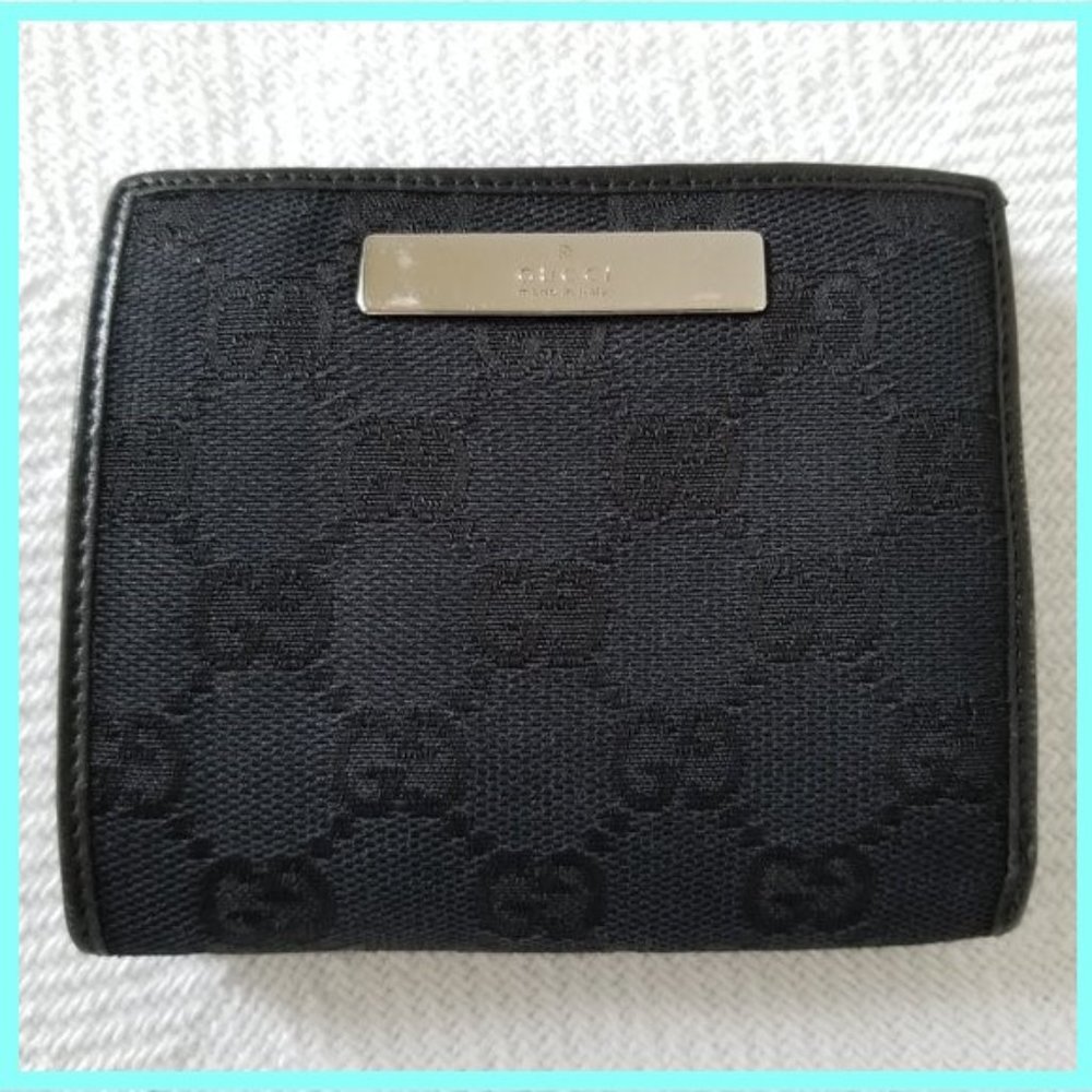 🌺HP🌺 GUCCI Vintage Guccisimma Signature Wallet